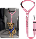 BWOGUE Pet Dog Cat Seat Belt Reflective Car Dog Headrest Restraint Leash by BWOGUEPetHome
