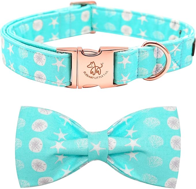 Elegant Little Tail Bowtie Dog Collar by Elegantlittletail