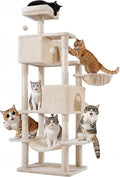 Cat Tree for Indoor Cats, 66 Inches Cat Tower by SimpleDeluxe