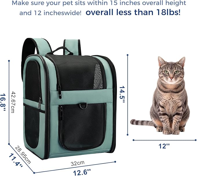 Apollo Walker Dog & Cat Carrier Backpack - Image 2