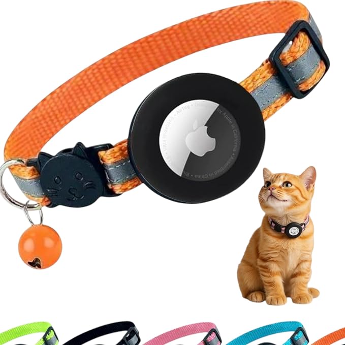 AirTag Cat Collar Airtag Holder by AmazeGoods