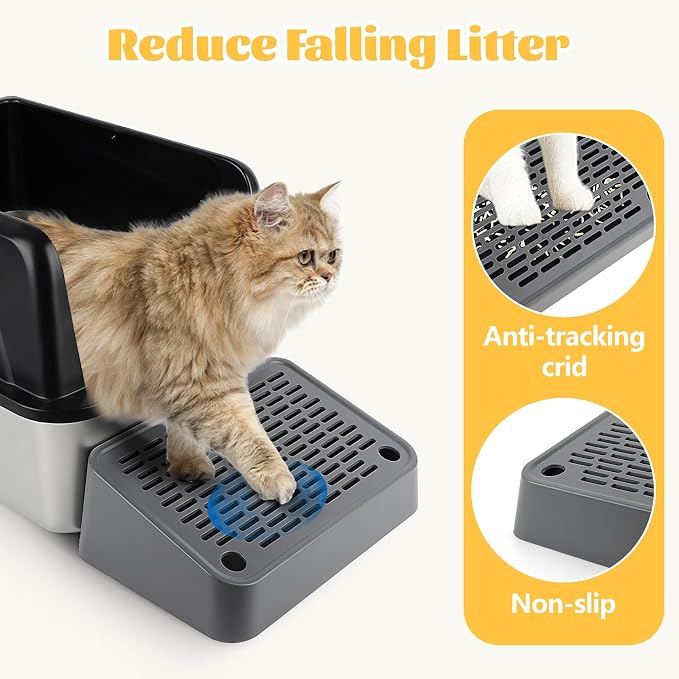 Litter Box Step, Cat Step/Ramp/Catcher - Image 3