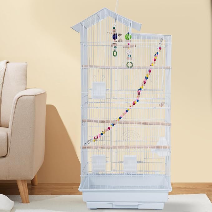 FDW 39 Inch Bird Cage Parakeet Cage - Image 7