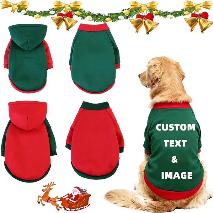 Custom Dog Hoodie, Personalized Sweatshirt by Unknown