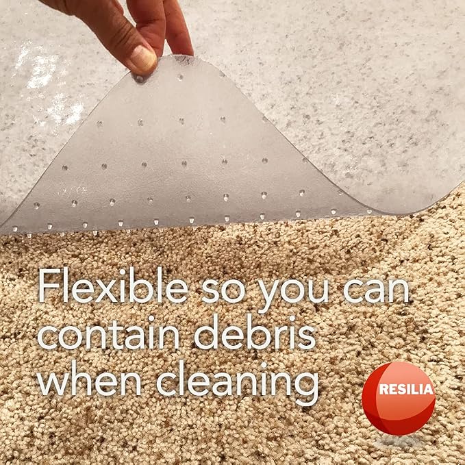 RESILIA Under Pet Cage Mat for Bird Cages, Reptile Aquariums, Dog Kennels - Image 4