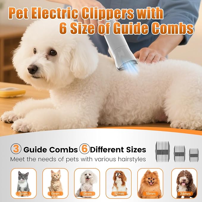 AIRROBO Dog Grooming Vacuum and Kit - Image 4