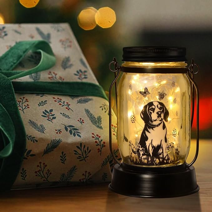 Beagle Gifts for Women/Men Beagle Solar Lanterns Dog Mom Birthday Dog Lovers - Image 6