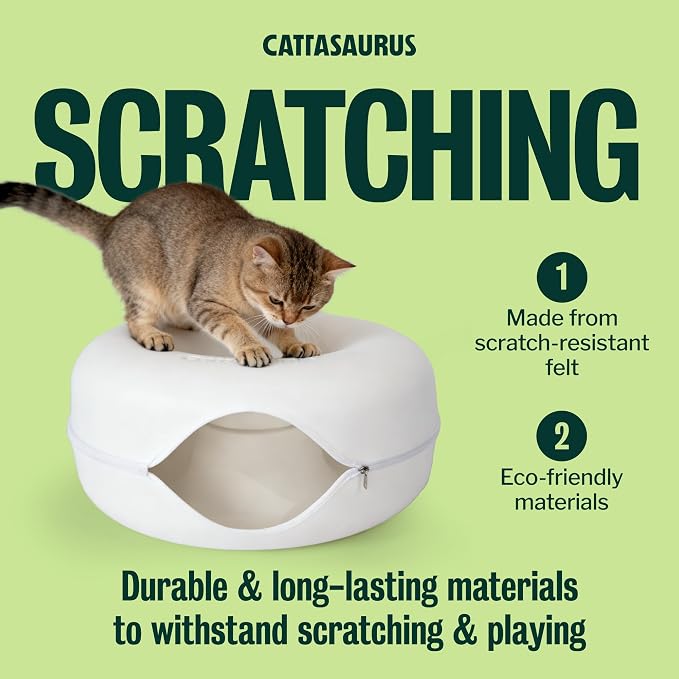 Cattasaurus Peekaboo Cat Cave Donut - Image 2