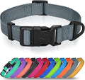 Joytale Large Dog Collar, Reflective and Adjustable Nylon Pet Collar by Joytale