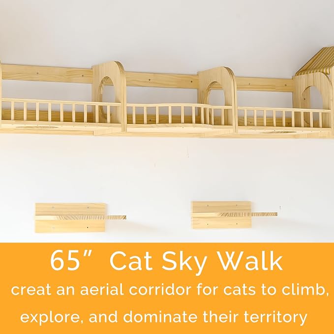 Cat Wall Shelves and Furniture Set - Image 4