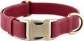 Plutus Pet Genuine Leather Dog Collar – Adjustable Pet Collar by PLUTUSPET