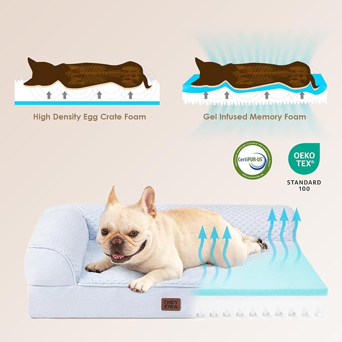 EHEYCIGA Large Dog Bed Memory Foam - Image 4