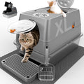 Stainless Steel Litter Box by Unknown