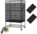 Bird Cage Seed Catcher, Large Birdcage Net Cover, Bird Cage Accessories by SYOOY
