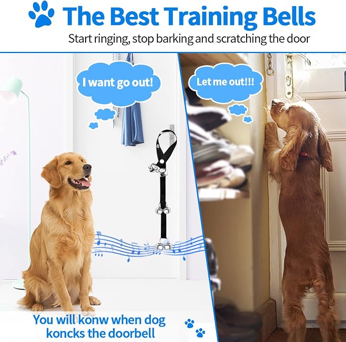 2 Pack Dog Doorbells, Pet Training Bells - Image 6