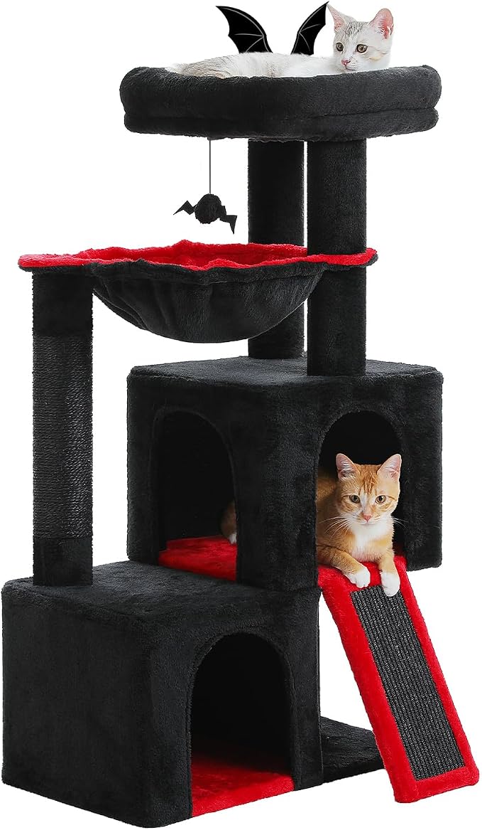 PAWZ Road Large Cat Tree, 41 Inches Gothic Cat Tower by PAWZRoad
