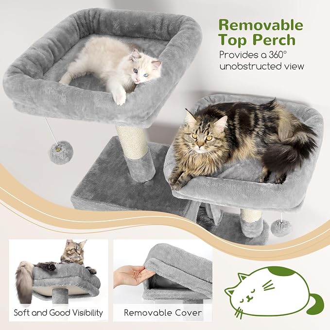 Globlazer Cat Tree Tall, 71 inches Cat Tower - Image 2