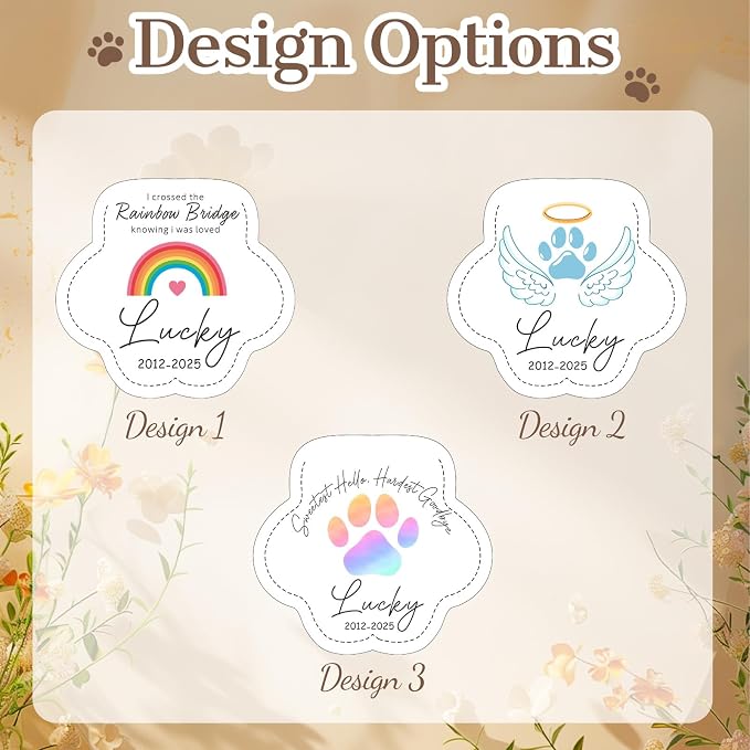 Eunigem Personalized Pet Hair Keychain - Image 3