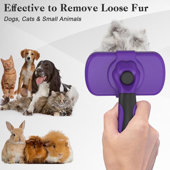 Swihauk Self Cleaning Slicker Brush - Image 6