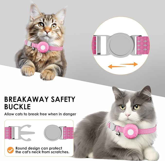 Cat Tracker, MINI GPS Tracker for Cats, Compatible - Image 5