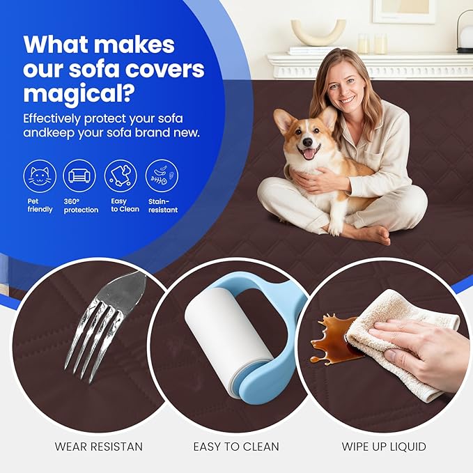 Waterproof Dog Bed Cover, Non-Slip Dog Blanket - Image 6