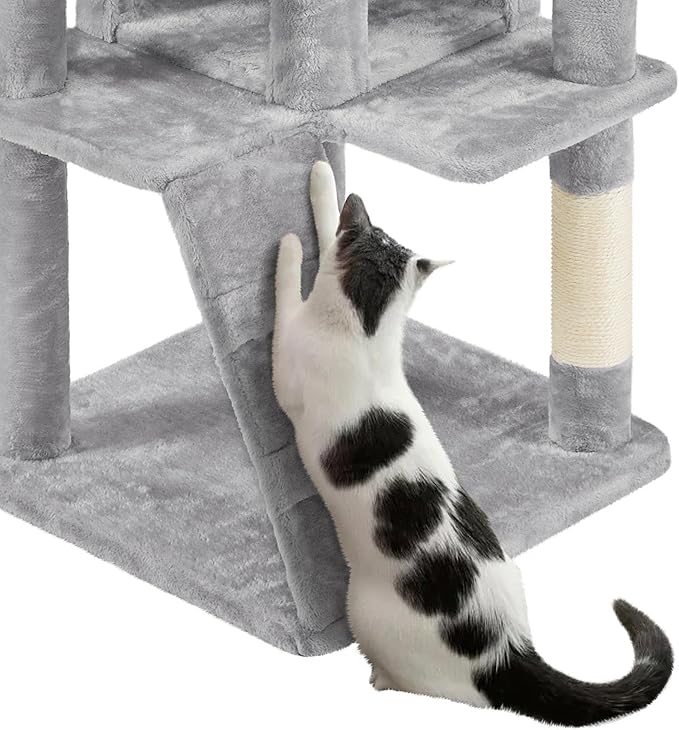 Yaheetech 70in Multi-Level Cat Tree Tall Cat Tower Cat Furniture - Image 6