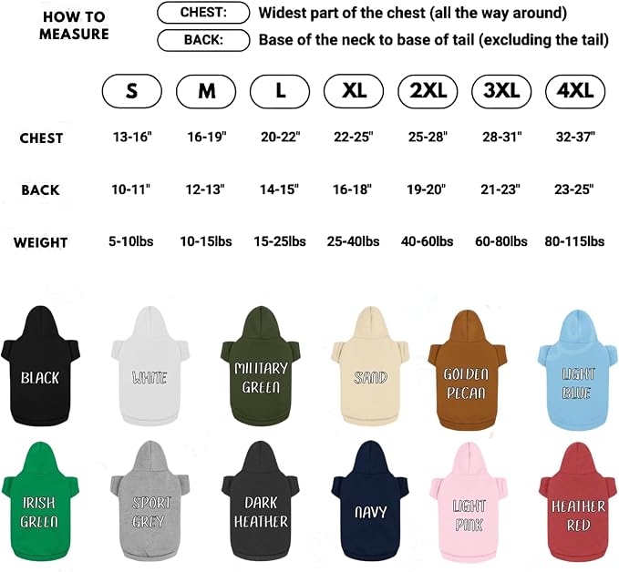 Personalized Name Dog Hoodie, Embroidered Hoodies Pets Name, Custom Pet Memorial - Image 7