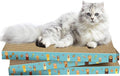 Cardboard Cat Scratcher 3 Pack Refill Reversible Cat Scratching Pad Durable Cat by Unknown