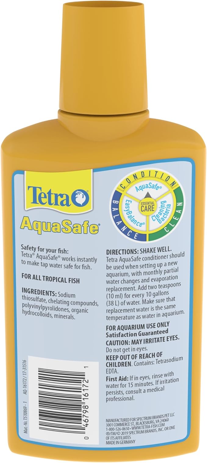 Tetra 16172 AquaSafe Fish Tank Water Conditioner, 8.45 fl oz - Image 2