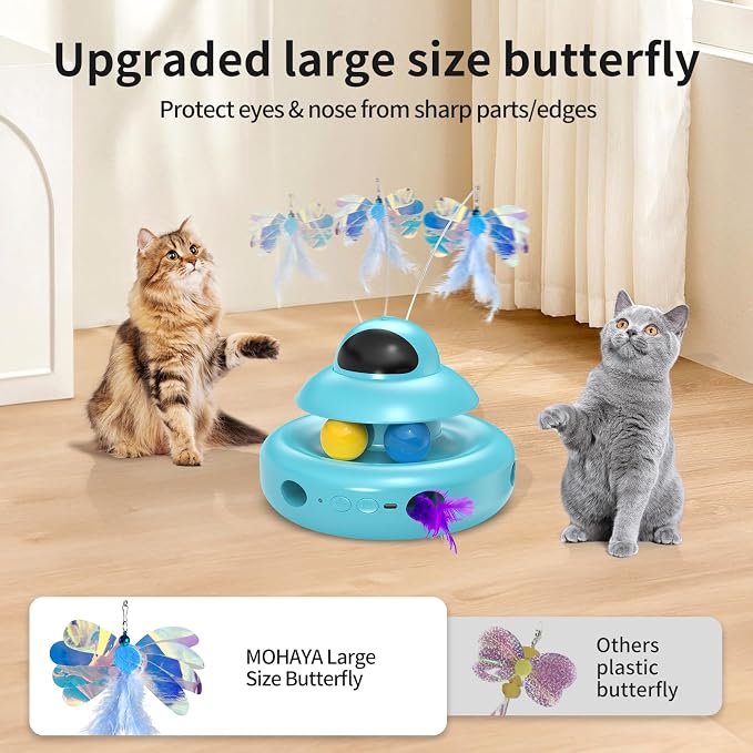 Cat Toys, 4-in-1 Automatic Kitten Toy - Image 5