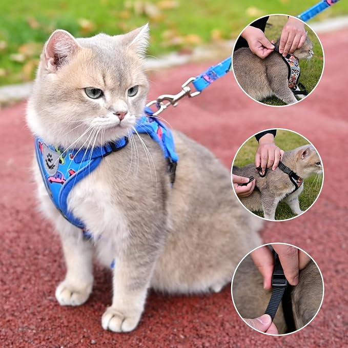 KOOLTAIL Cat Harness and Leash Set, Escape Proof - Image 7