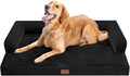 Large Orthopedic Dog Bed with Bolster – Washable Waterproof Cover, Non-Slip by Mekiy