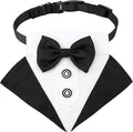 Segarty Formal Dog Tuxedo Bandana Dog Wedding Attire, Adjustable Collar by Segarty