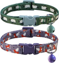 Yizepet Cat Collars, Breakaway Kitten Collar, Cute Kitty Collar in 2 Pack by Yizepet