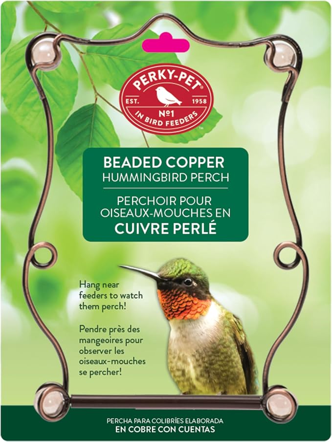 Perky-Pet Copper Beaded Hummingbird Swing - Image 7
