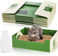 SOUJOY 8 Pcs Disposable Litter Boxes by SOUJOY
