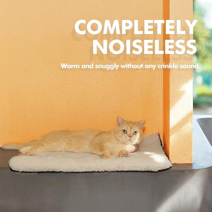 Self Warming Cat Bed Self Heating Cat Dog Mat 29.1 x 18.9 inch Extra Warm - Image 2