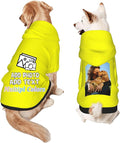 Custom Dog Hoodie Add Your Design Soft & Warm Personalized Photo Text Logo Name by Custom