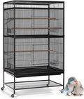 ASOCEA Large Bird Cage Seed Cather, Bird Cage Cover Adjustable Soft Airy Skirt by ASOCEA
