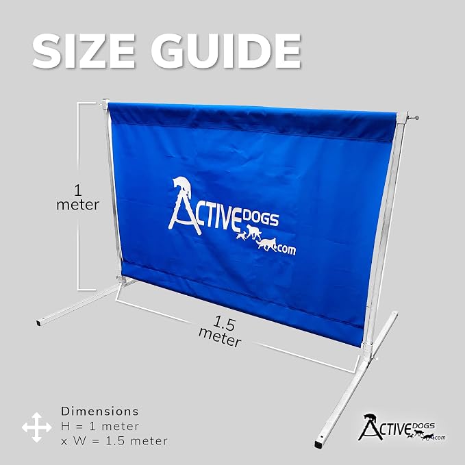 ActiveDogs.com IGP IPO Schutzhund Standard Hurdle Jump w/Carrying Bag - Image 2