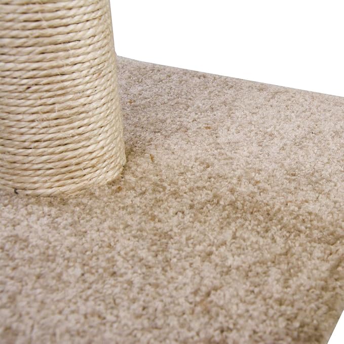 Cat Scratching Post Carpet, Tall Big Sisal Rope Cat Scratch Pole - Image 5
