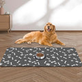 Large Pet Feeding Mat, Absorbent Quick Dry Dog Mat by yuzshin
