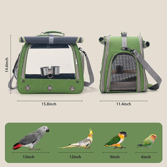 Bird Carrier Parrot Travel Cage - Image 2