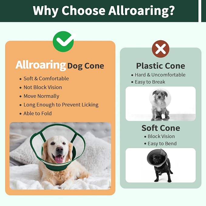 Allroaring Dog Cone, Soft Dog Cones - Image 7