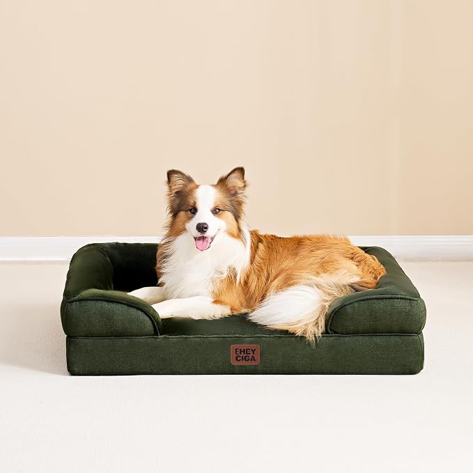 EHEYCIGA Orthopedic Dog Beds for Large Dogs, Waterproof Memory Foam Large Pet - Image 8