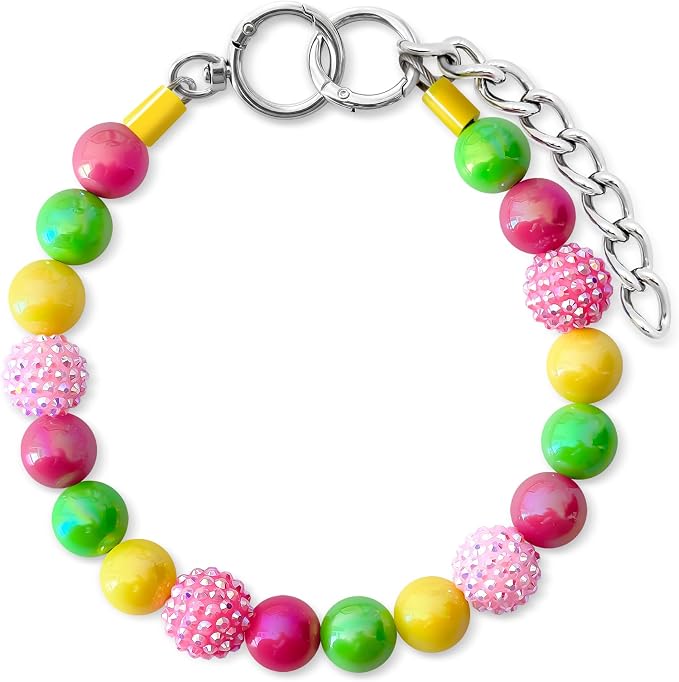 Beaded Dog Necklace Collar, Adjustable Jewelry-Inspired Design - Image 6
