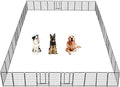 Dog Playpen, 32/40/45 Inch Height in Heavy Duty, Folding Indoor Outdoor by BestForYourPets