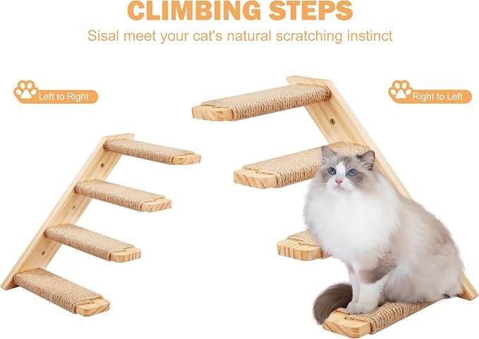 Cat Wall Shelves & Stairs - Image 4
