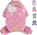 Dog Sweaters Small Girl Warm Fleece Pajamas, Cute Extra Small Dog Clothes by Unknown