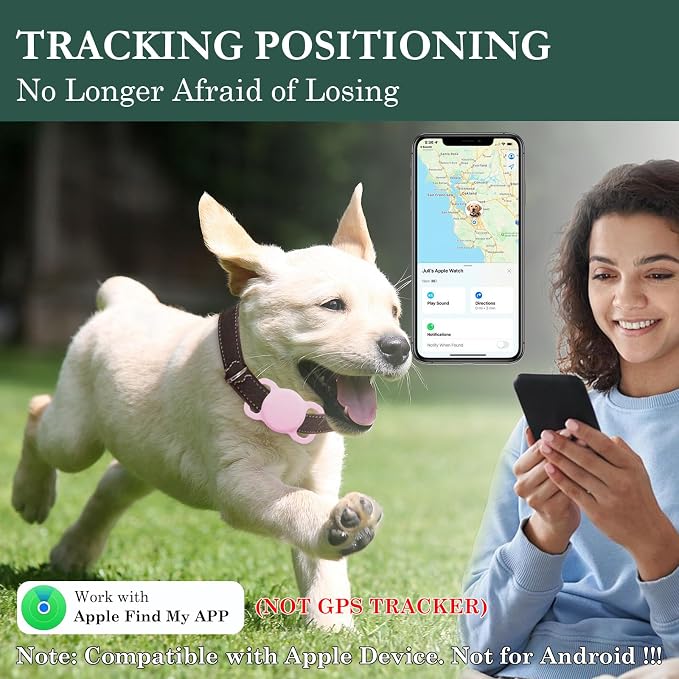 Smart Dog Tracker, Waterproof Pet Location Tracker, MFi Certificated Tracking - Image 2